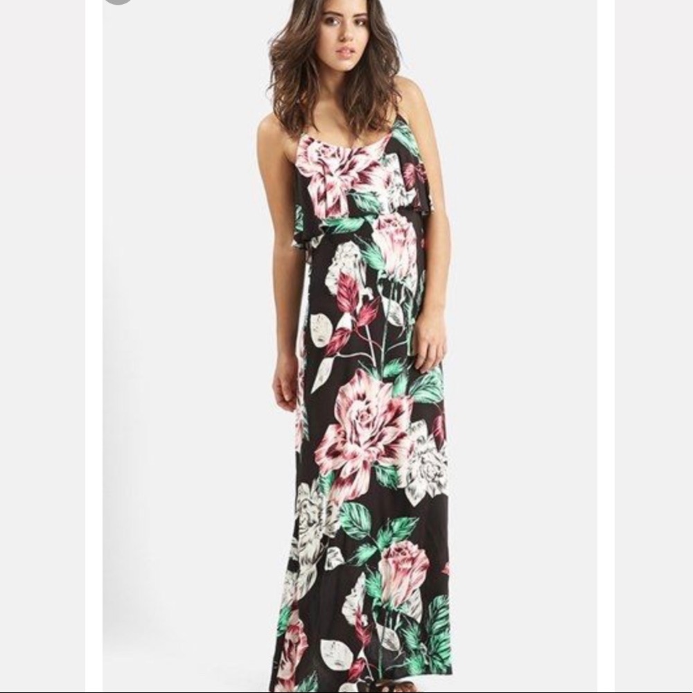 Kendall + Kylie Floral Maxi Dress
